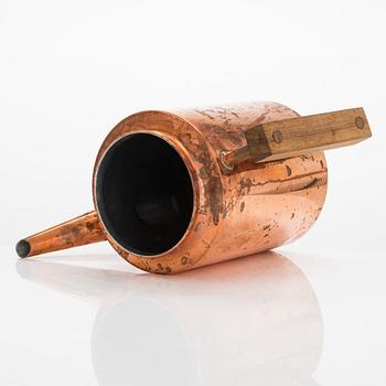 Maija Heikinheimo, kaffeservis 5 delar, tillverkare Valaistustyö för Artek 1900-talets mitt.