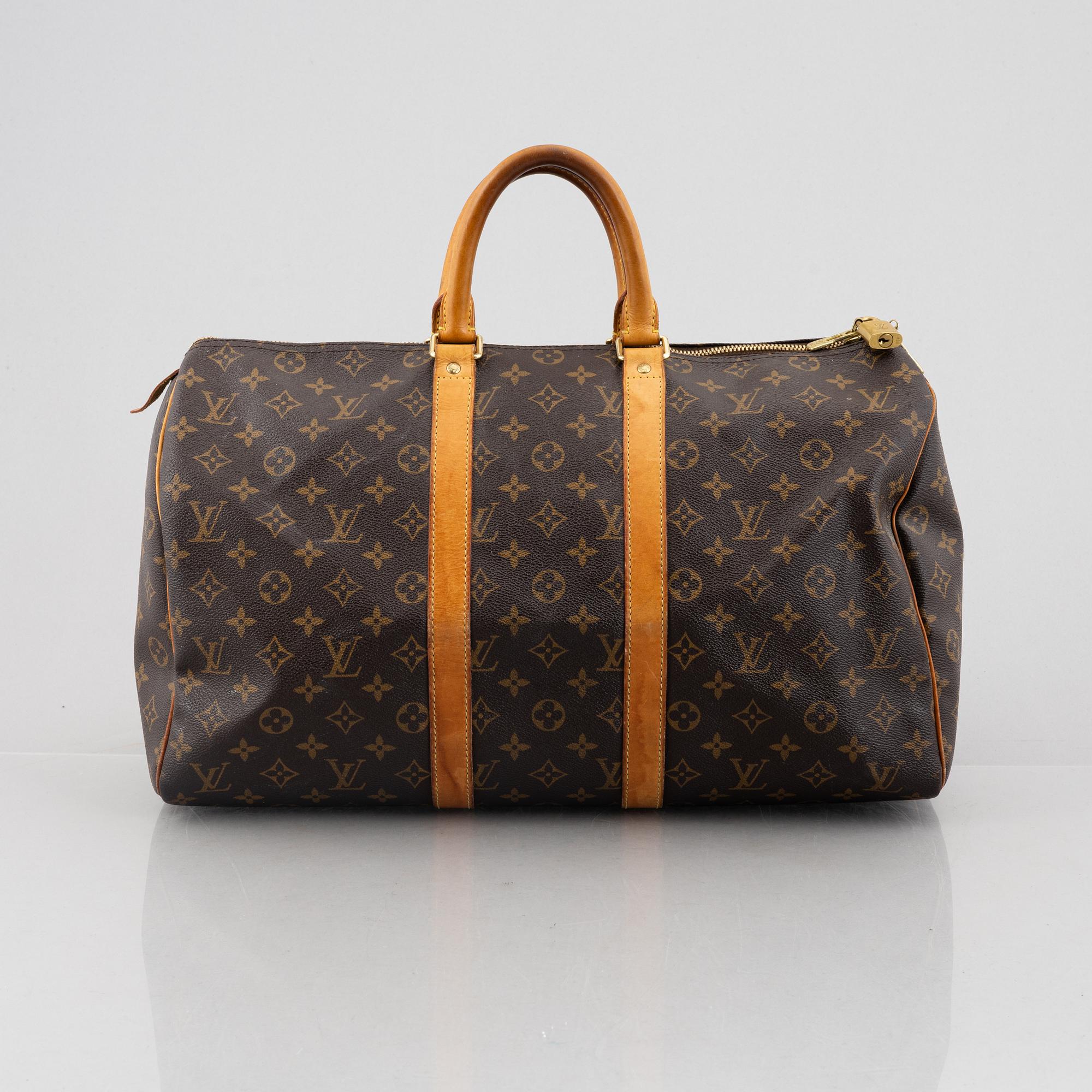 Louis Vuitton, weekend bag, "Keepall 45", 2008.