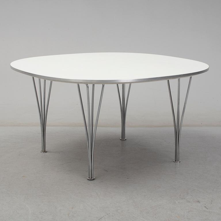 PIET HEIN och BRUNO MATHSSON, "Superellips", soffbord, Fritz Hansen, Danmark, 1988.