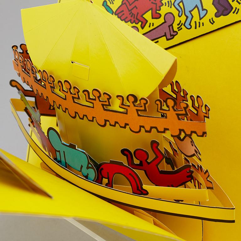 KEITH HARING, multipel, signerad i trycket, numrerad 1363/2000.