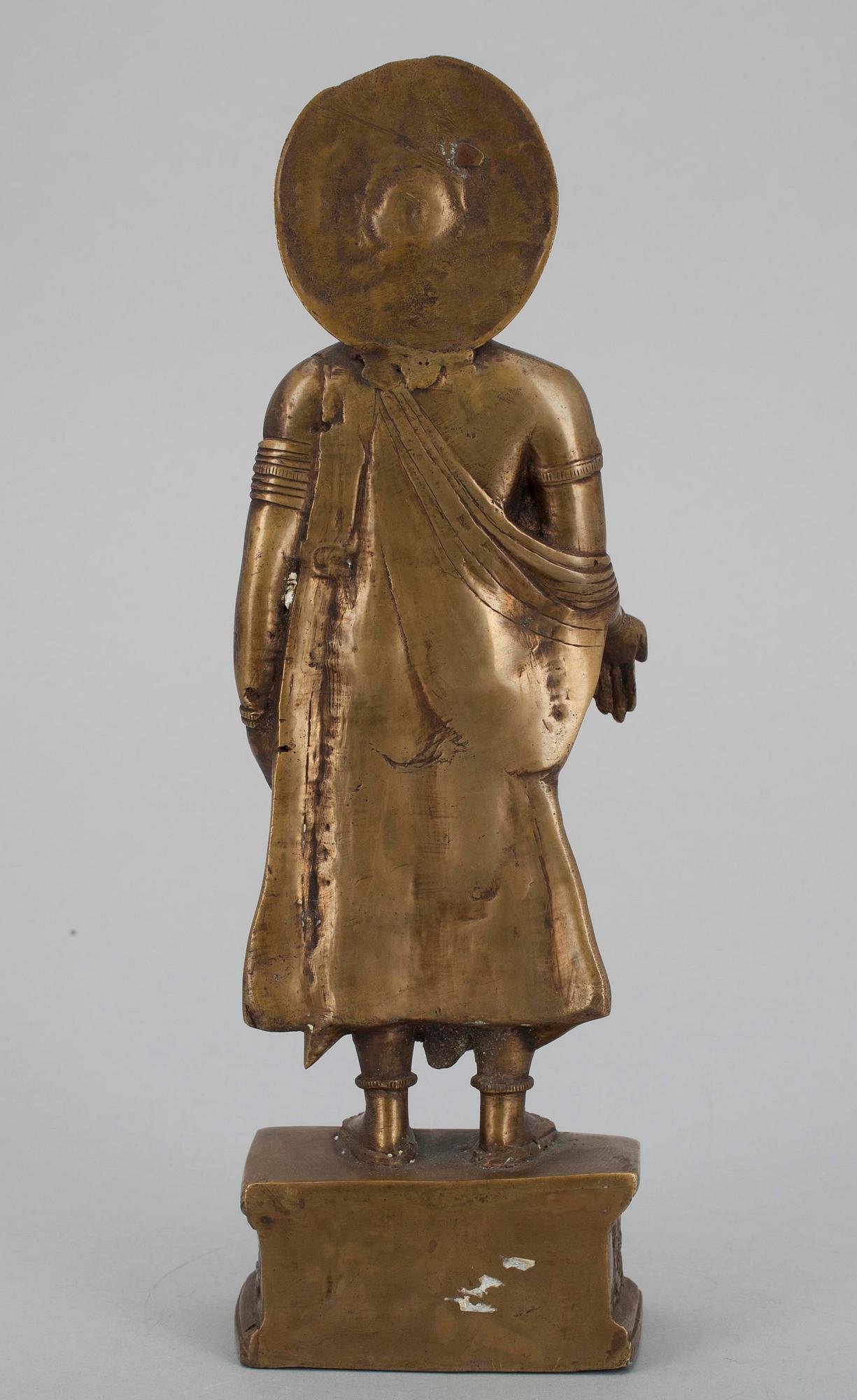 BODDHISATVA, brons, 1900-tal, möjl. Indien.