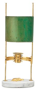 569. A late Gustavian one-light circa 1800 table lamp.