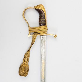 A Swedish Infantry officer's sword 1899 pattern.