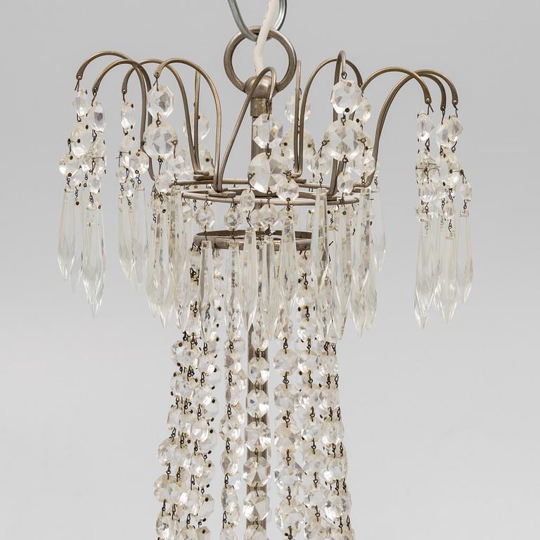 An early 20th century chandelier.