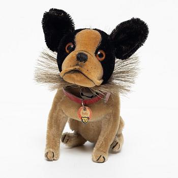 Steiff, leksakshund "Bully", Tyskland omkring 1930.