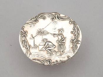 DOSA, 800 silver, Simon Rosenau , Tyskland 1900-tal. Vikt 47 g.