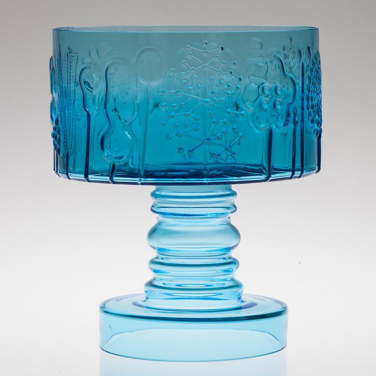 UPPSATSSKÅL, glas, "Flora"-serien, Oiva Toikka.