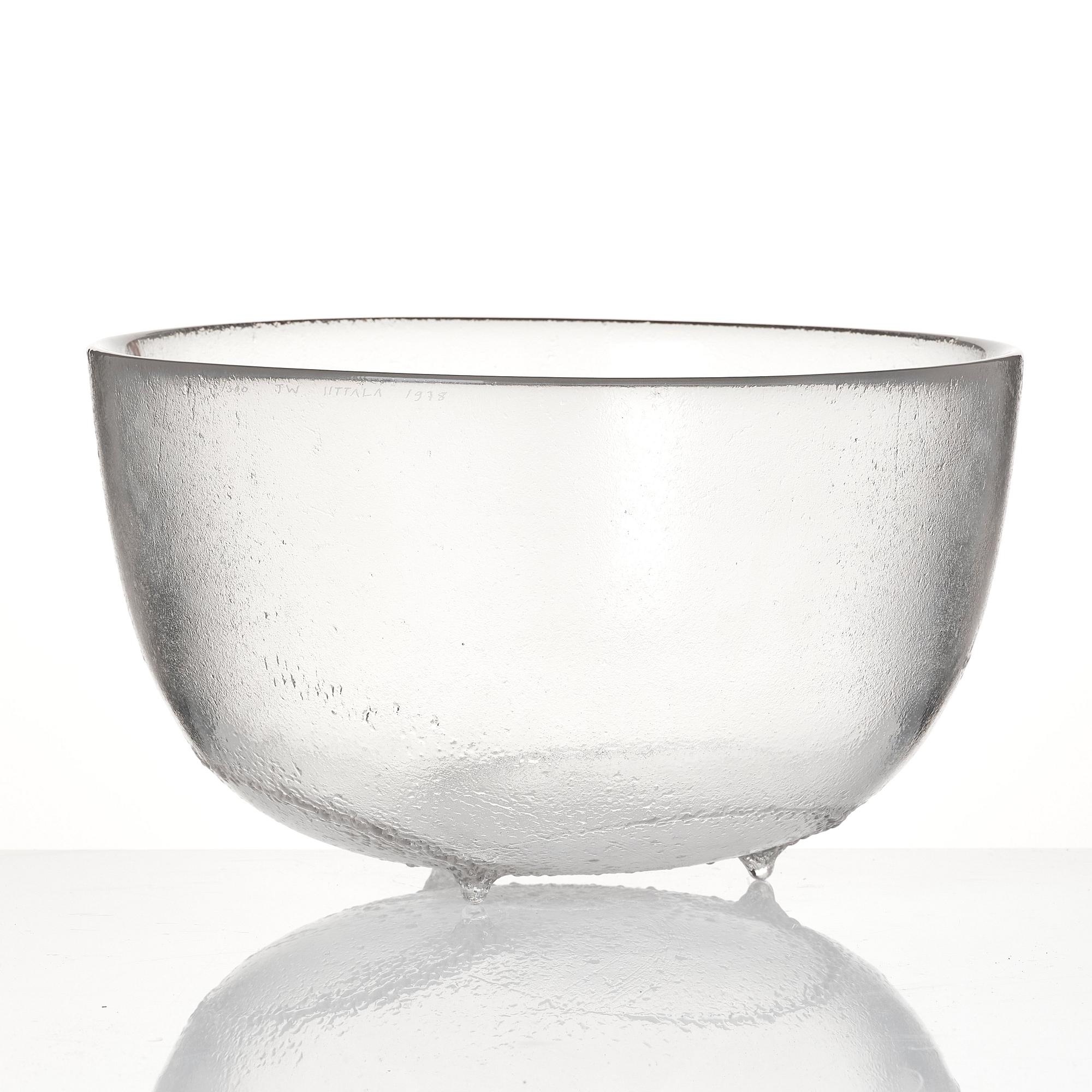Tapio Wirkkala, skål, Iittala, Finland 1978 ed. 1/300.