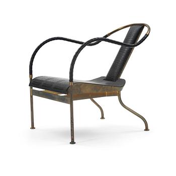 79. Mats Theselius, an 'El Rey' armchair, ed. 75/360, Källemo, Sweden, post 1999.