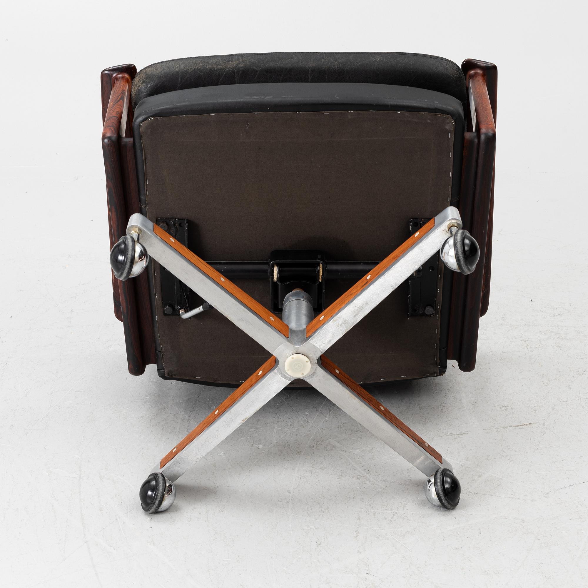 Arne Vodder, Desk chair, Model No. 11, Sibast, Denmark, 1960s.