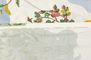 Josef Frank, a set of three 'Anakreon' curtains, Firma Svenskt Tenn.