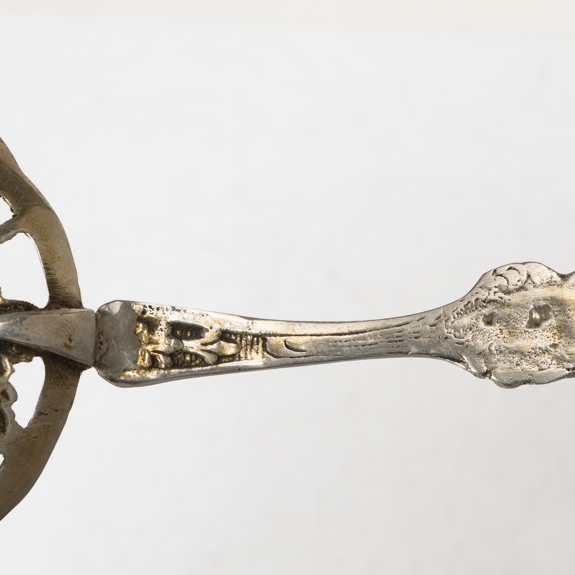 Serving cutlery, 6 pieces, silver, including Georg Wessfelt, 20th century.