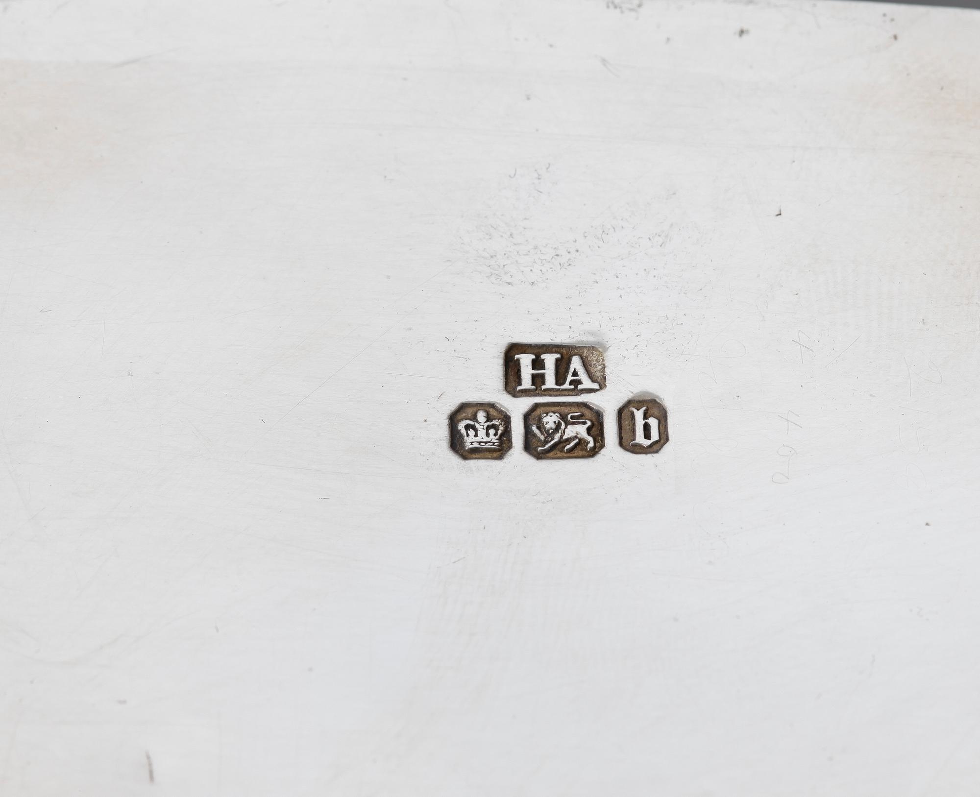 PARTI SILVER, 7 delar. 1800/1900-tal. Vikt ca 573 g.