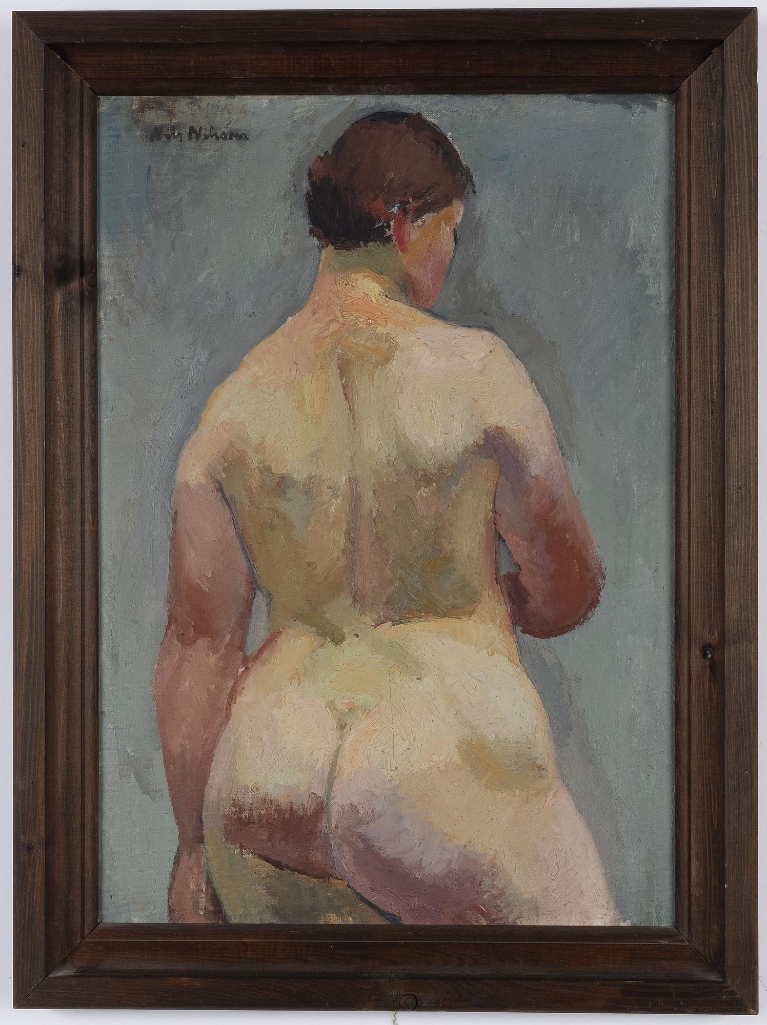 Nils Nilsson, Modellstudie.