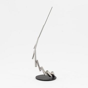 Oscar Reutersvärd, sculpture, steel, signed,