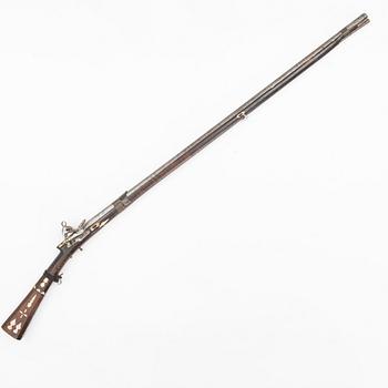 A 18th Century Ottoman miquelet-lock musket.