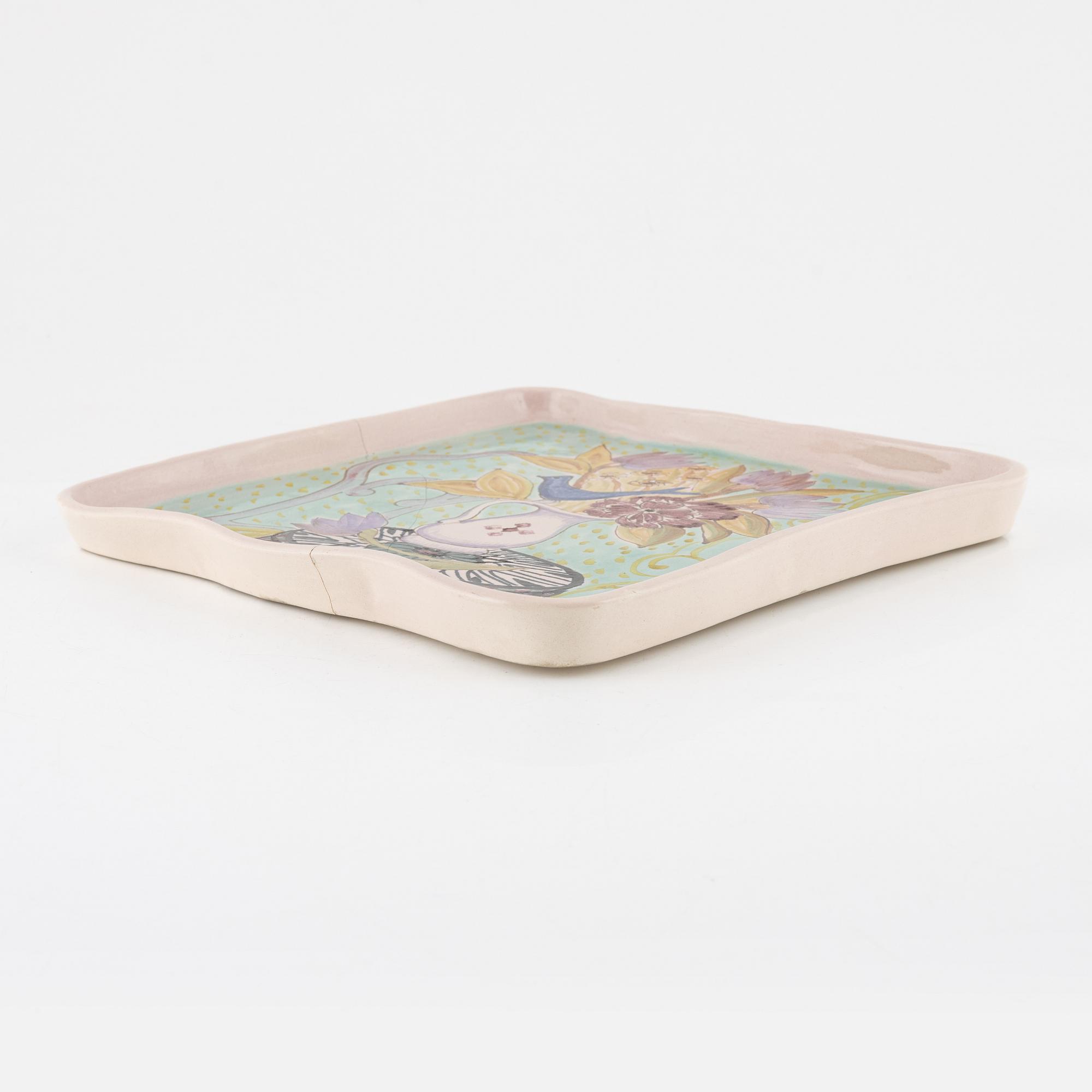 Birger Kaipiainen, a dish, Arabia, Finland, 1940's.