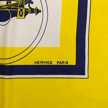 HERMÈS, "Les Voitures a transformation", scarf.