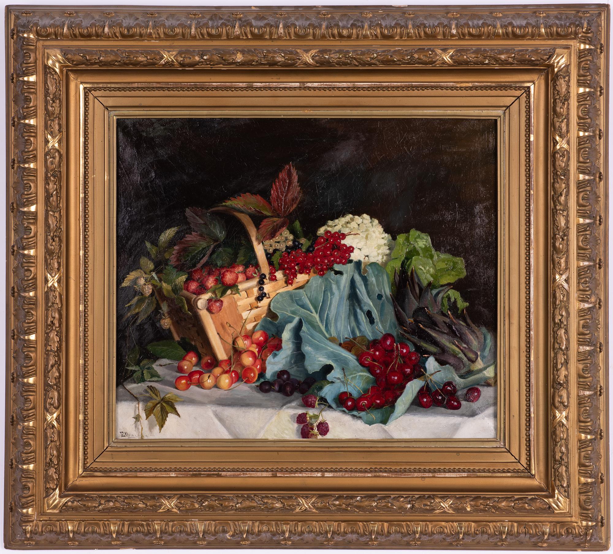 Ellen Jolin, Fruit Still Life.