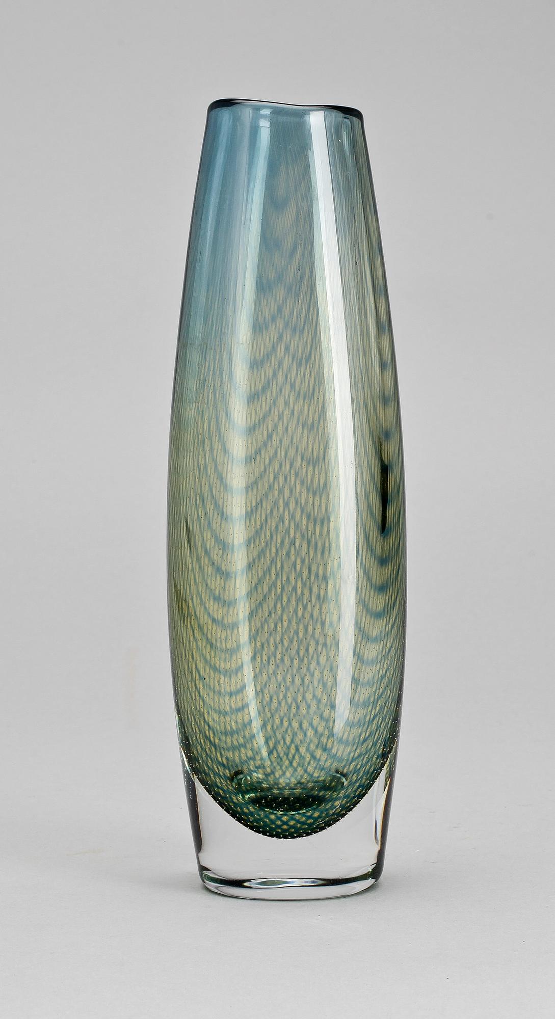 VAS, glas, "Kraka", Sven Palmqvist, Orrefors. Sign.