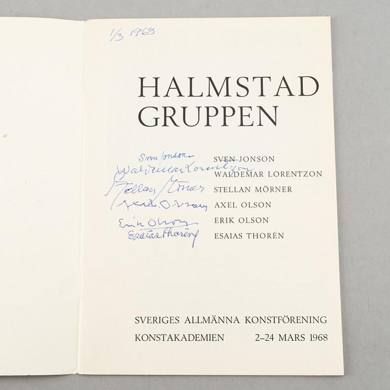 Exhibition catalogues (24), Halmstadgruppen. Various exhibitions 1931-1986.