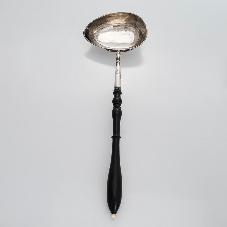 Gustaf Granfeldt, Soppslev, silver, Borgå 1796.