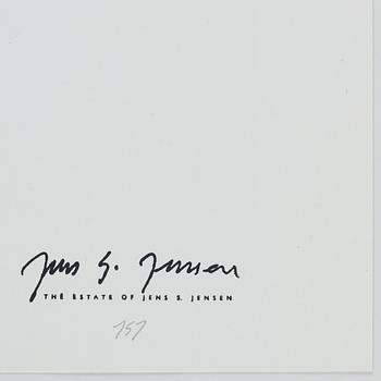 Jens S Jensen, "Pojken på muren", 1973.