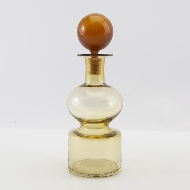 Kaj Franck, decanter with stopper Nuutajärvi/Notsjö Finland dated 62.
