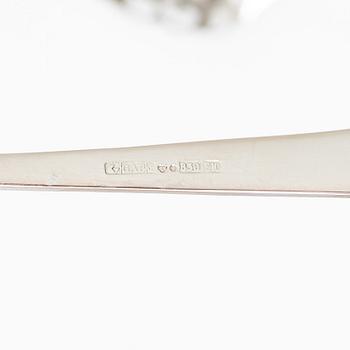 Bestick, 30 st, silver, mestadels Sverige, 1900-tal.