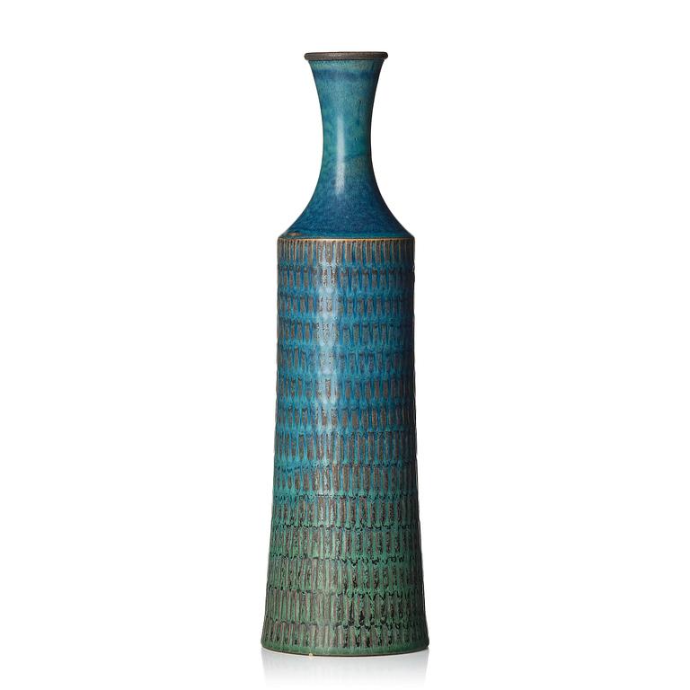 Stig Lindberg, a stoneware vase, Gustavsberg Studio 1966.