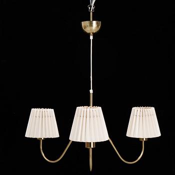 Josef Frank, a model 2479 brass ceiling light, Firma Svenskt Tenn.