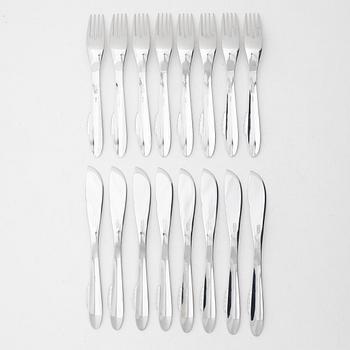 Gunnar Cyrén, A 16-piece 'Nobel' cutlery set, Gense/Yamazaki.