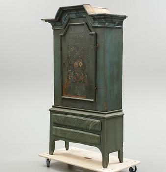 SKÅP, allmoge, Jämtland, bär datering 1804.