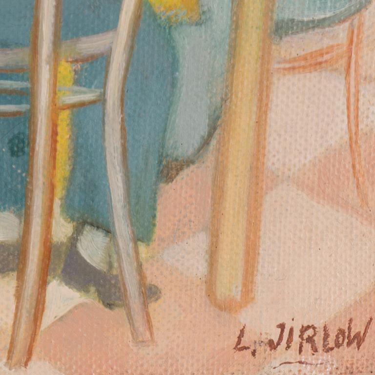 LENNART JIRLOW, olja på duk, signerad L. Jirlow.
