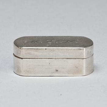 DOSOR, 16 st, silver, olika nationaliteter, 1800-1900-tal. Total vikt ca 303 g.