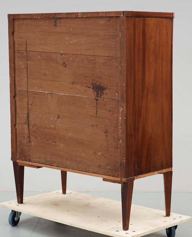 CHIFFONJÉ, sengustaviansk, sekelskifte 1700/1800-tal.