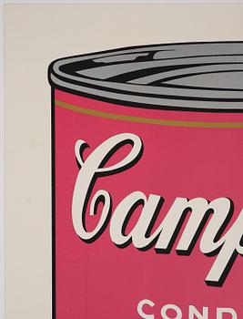 Andy Warhol, "Tomato-Beef Noodle O's", (from: "Campbell's Soup II").