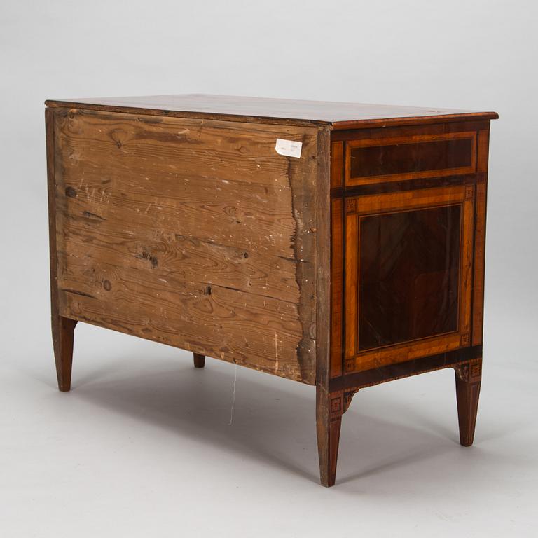A Louis XVI chest of drawers, Italy, second half of the 18th century.