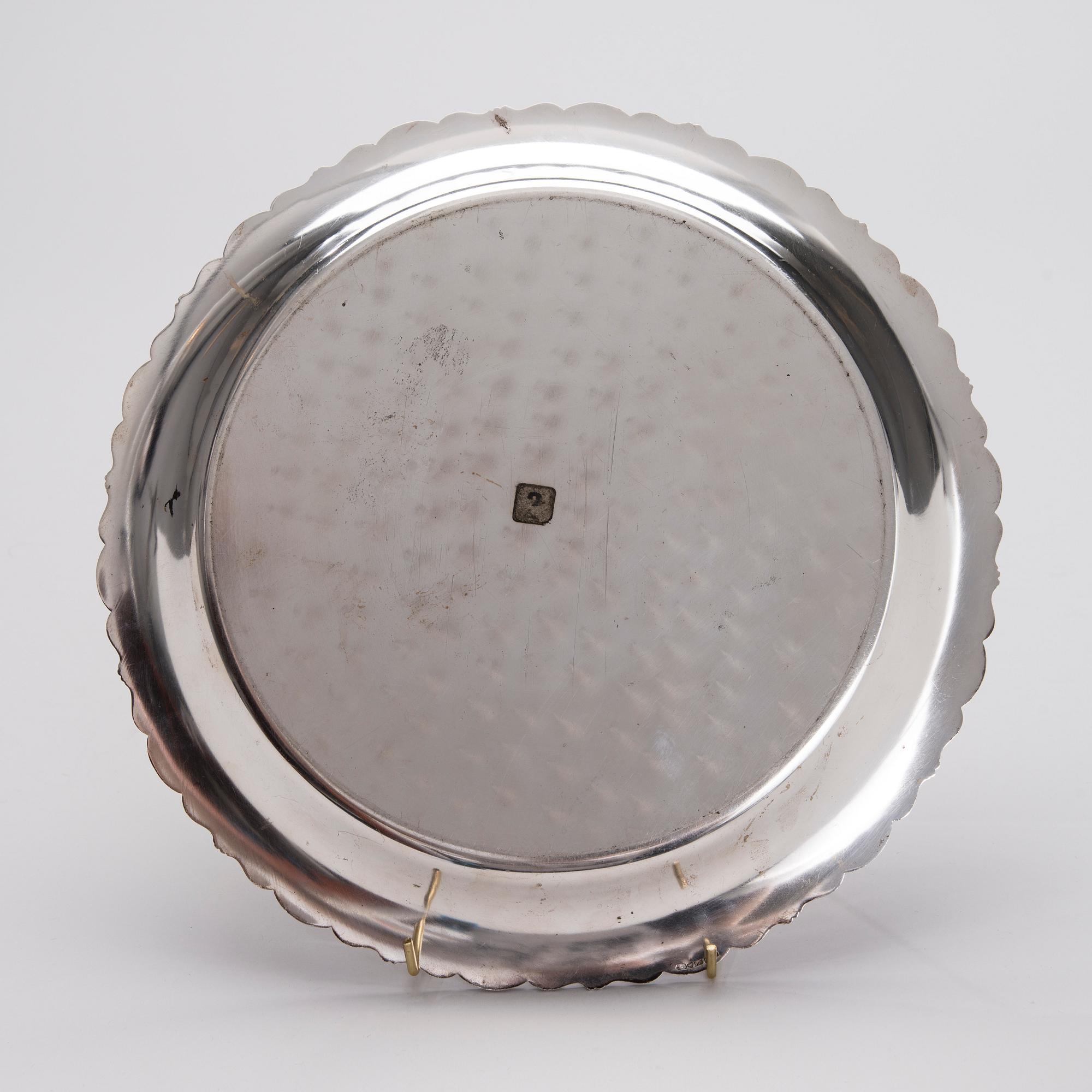 BRICKA, silver, Kultakeskus, Tavastehus, 1951. Vikt 585,9 g.