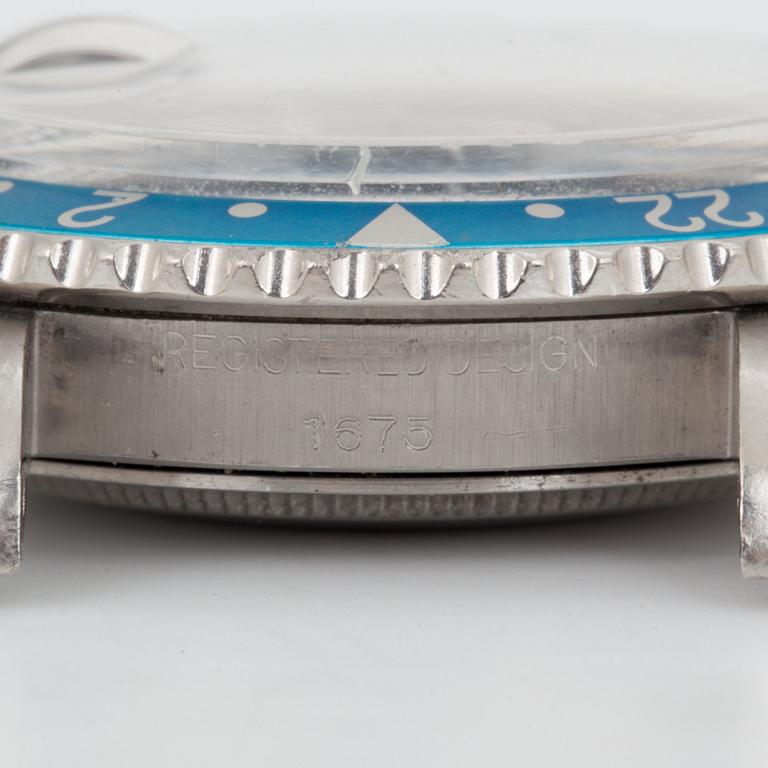 ROLEX, Oyster Perpetual, GMT-Master, Chronometer, wristwatch, 39 mm,