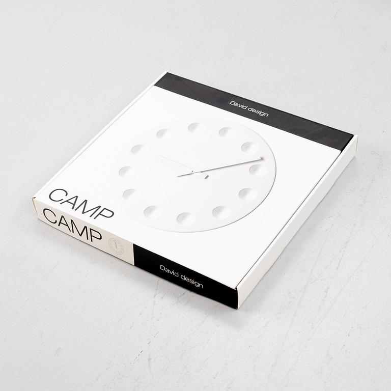 Claesson Koivisto Rune, a 'Camp' wall clock, David Design, 1998.