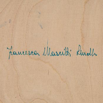 Francesca Mascitti-Lindh, installation "Inspirazione" signerad Francesca Mascitti Lindh.