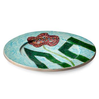 216. Pauli Partanen, A CERAMIC DISH.