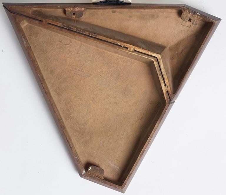 CARL MAGNUS, skulptur, relief, brons.