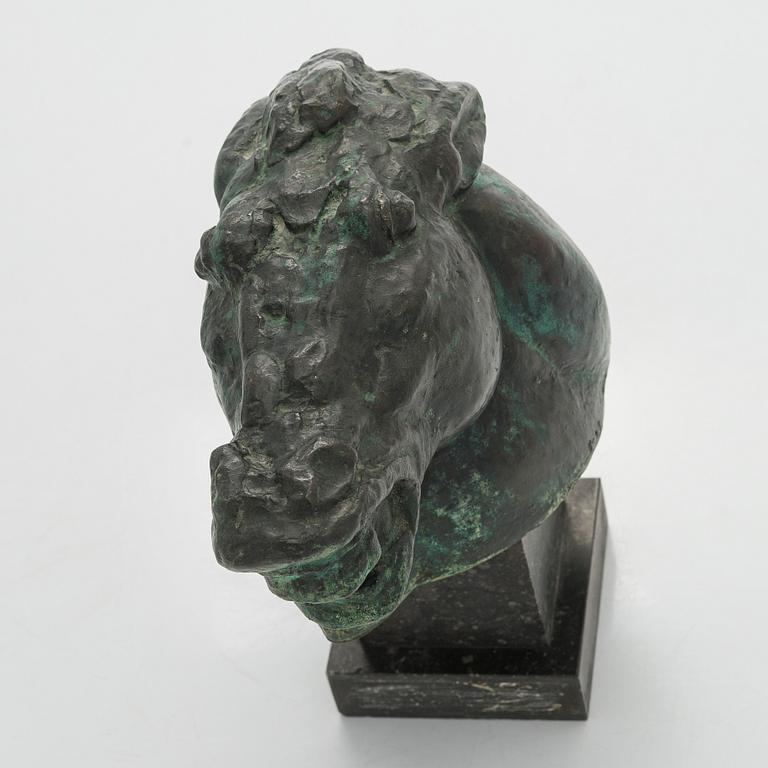 Carl Milles, Hevosen pää.