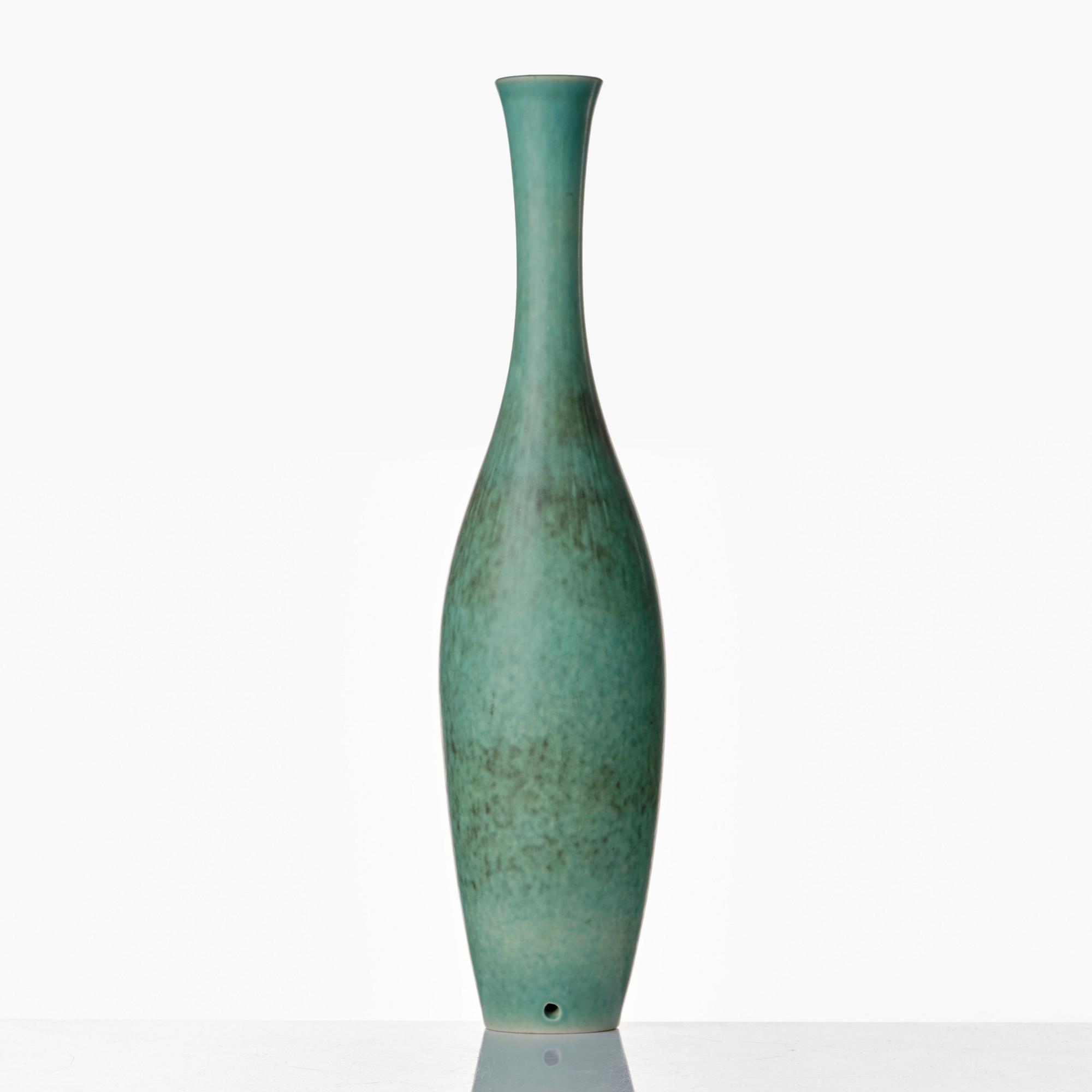 Carl-Harry Stålhane, a stoneware lamp, Rörstrand, Sweden 1940-50's.