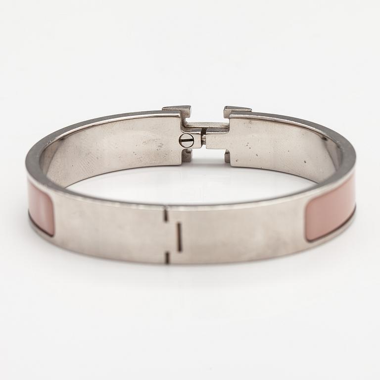 HERMÈS, A "Click H" bracelet, marked Hermès O, Made in France.