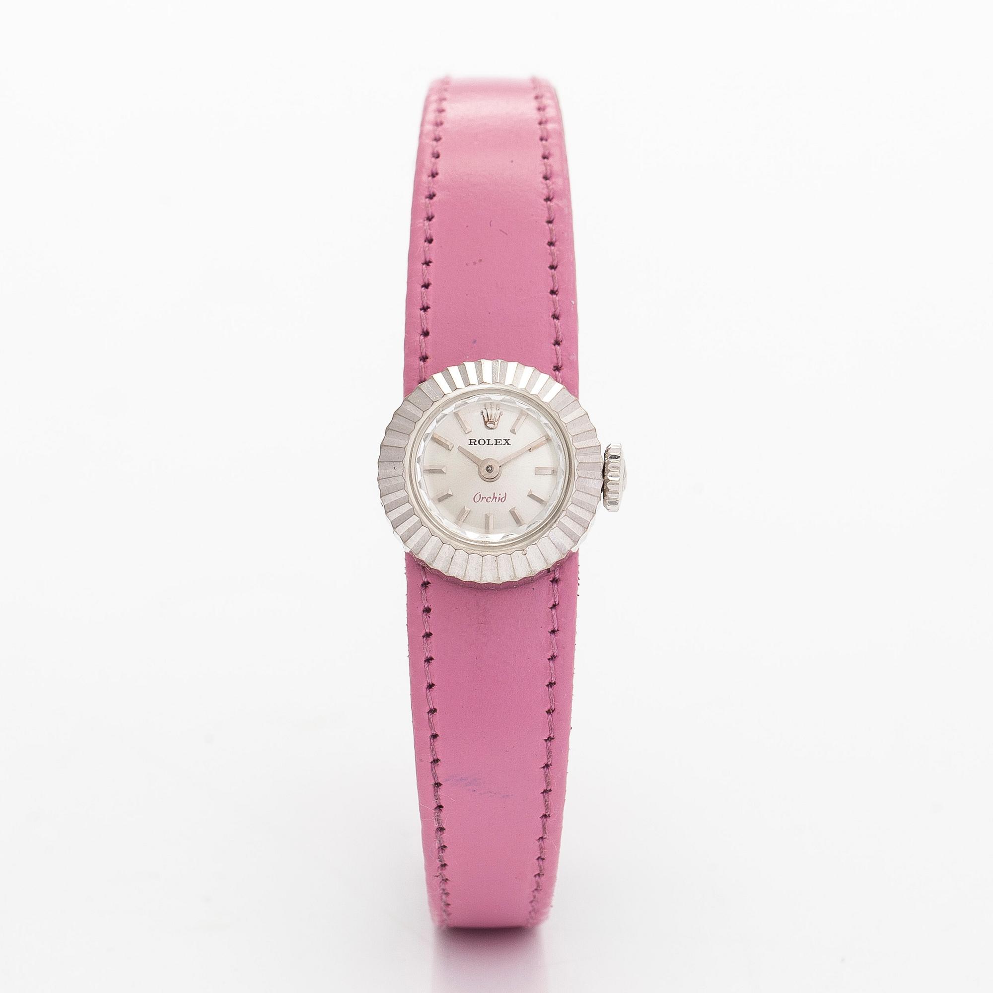 Rolex, Orchid, Chameleon, wristwatch, 16 mm.