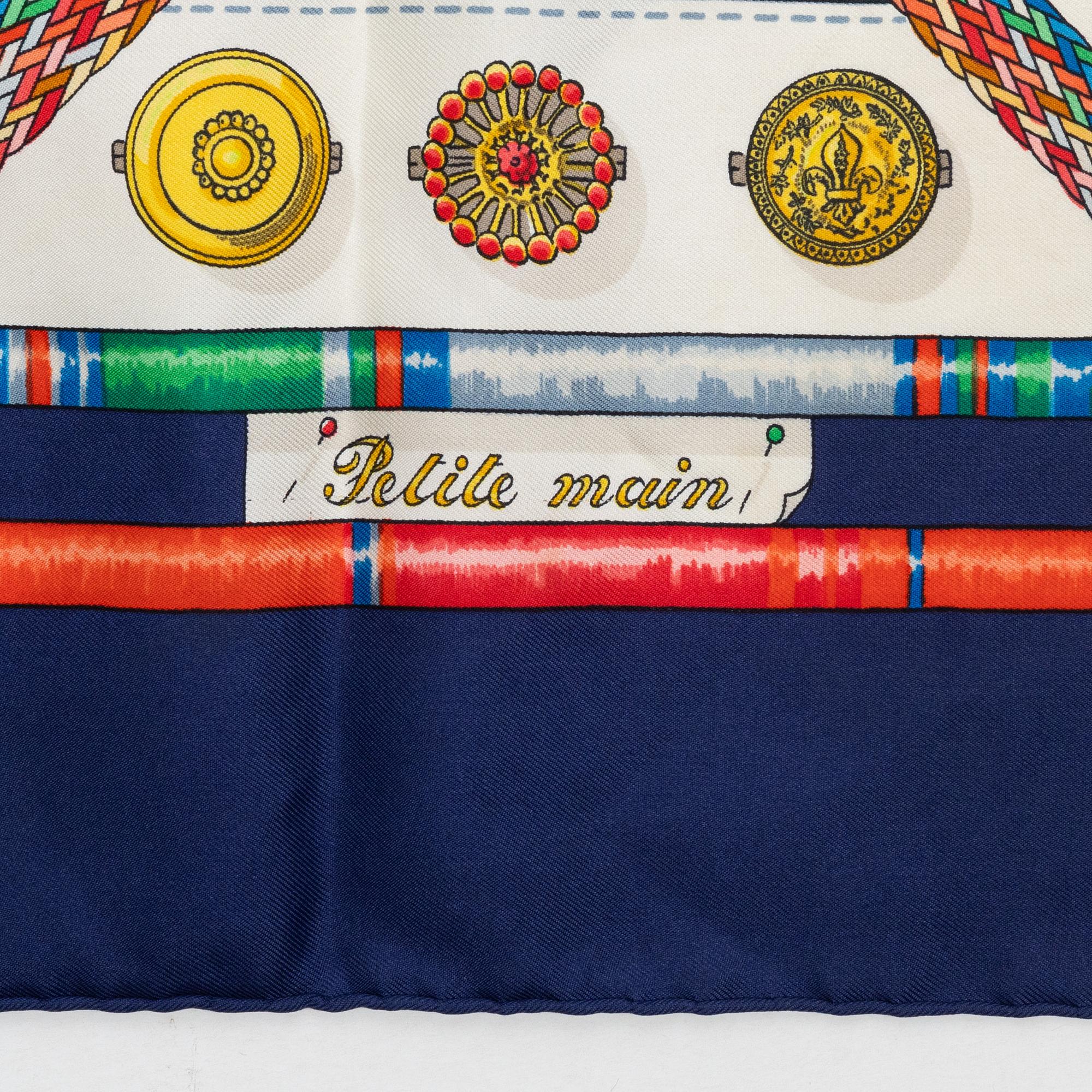 Hermès, scarf, "Petite Main".