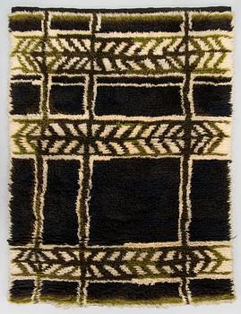 Eila-Aulikki Vesimaa,  a Finnish ryijy rug for the Friends of Finnish Handicraft. Circa 150 x 110.